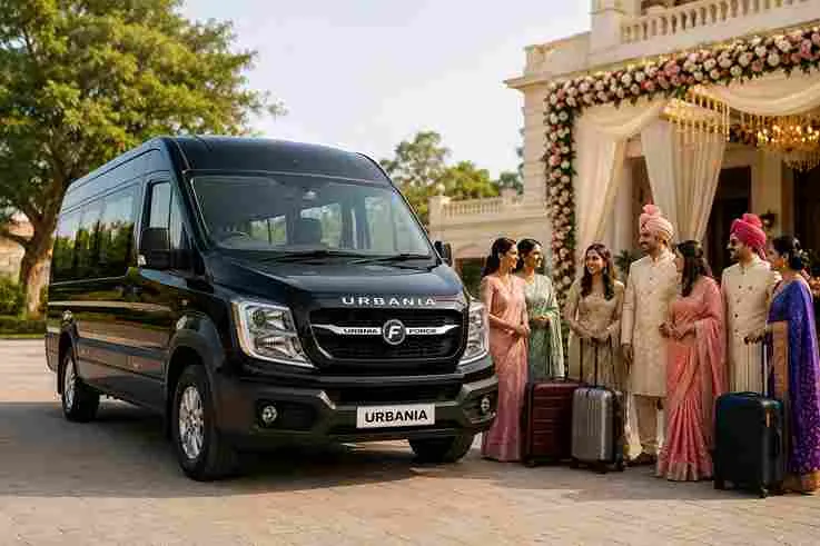 Force Urbania rental service for wedding guests